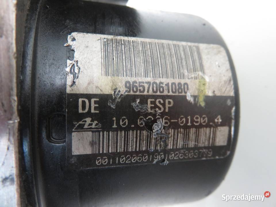 POMPA ABS CITROEN C5 II 10096011403 9657061080 osobowe
