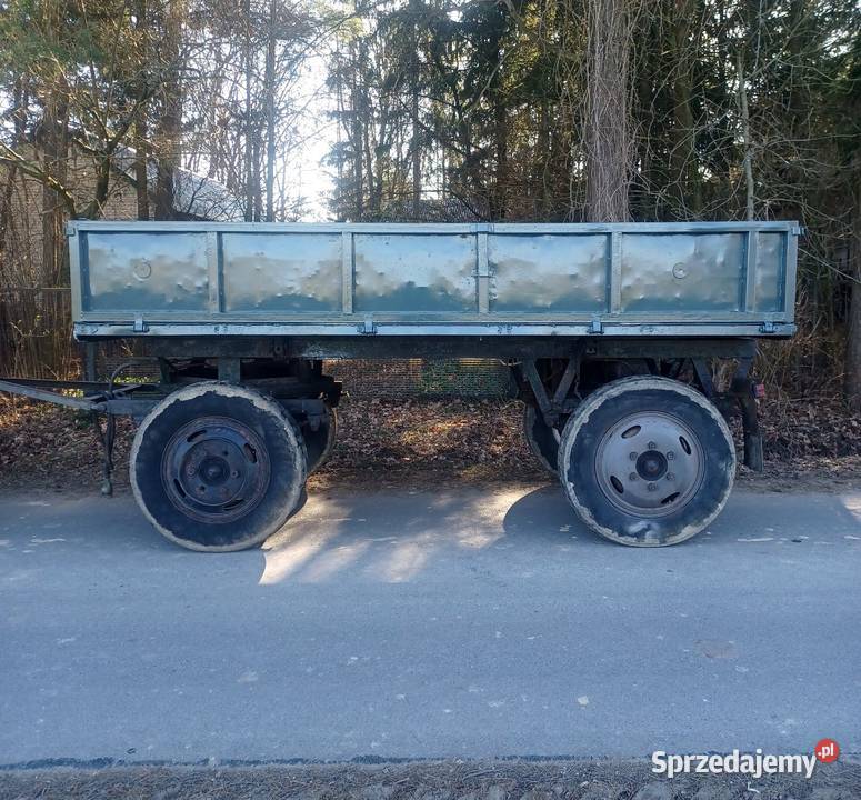 Przyczepa 4T wywrotka lubelskie Piaski