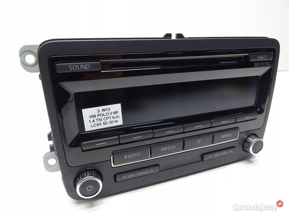 RADIO CD VW POLO V 6R TIGUAN 5N SHARAN 7N małopolskie