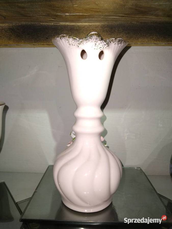 Wazonik różowa japońska porcelana Suwałki