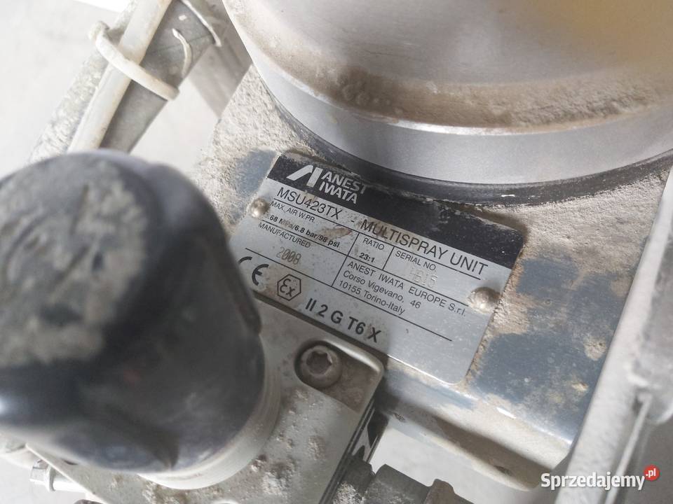 Pompa lakiernicza Anest Iwata MSU423TX Rzeszów sprzedam