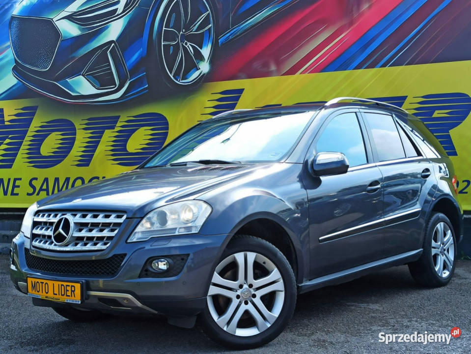 Mercedes ML 350 200910 salon II właściciel grafitowy Rzeszów