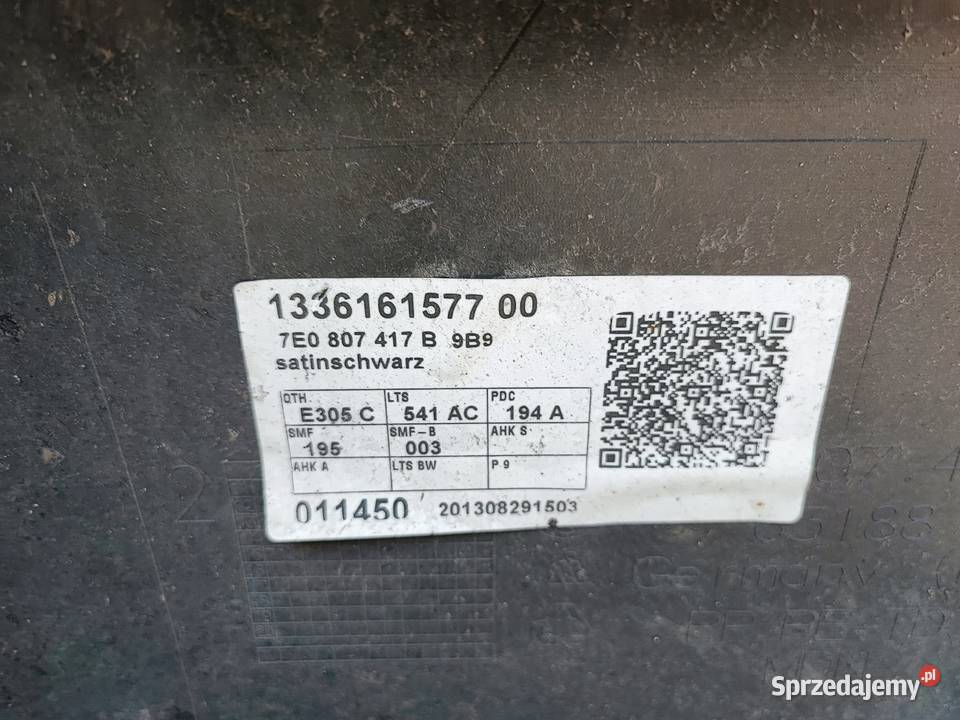 Drzwi błotnik zderzak tył silnik VW T5 lubuskie