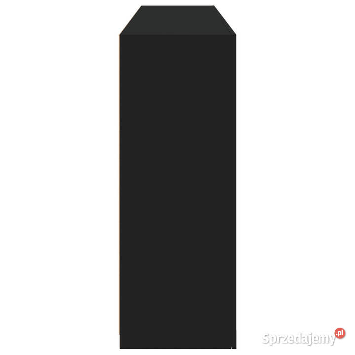 Szafka z oświetleniem LED czarna 162x37x100 Warszawa