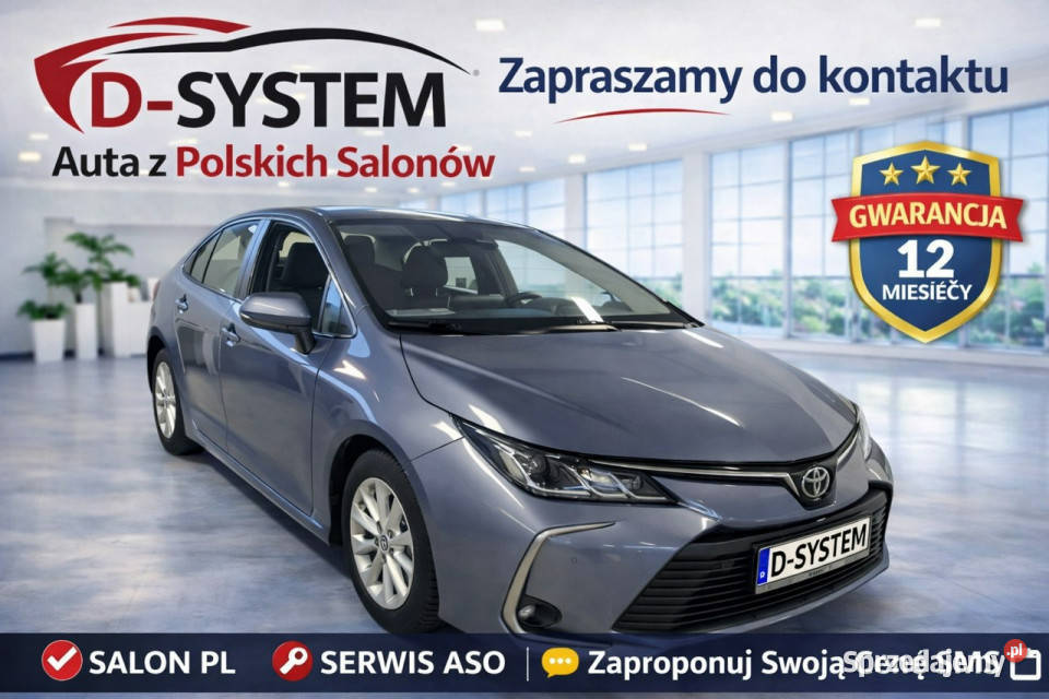 Toyota Corolla 23r Automat Salon Polska 1wł z asystent pasa ruchu Białystok