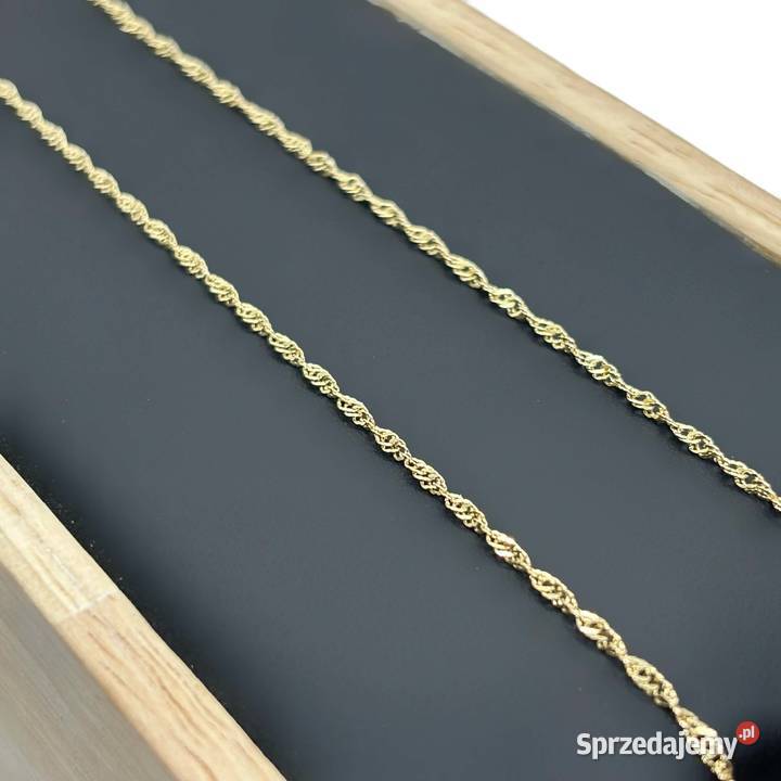 Złoty Łańcuszek Próby 375 169g Długość 46 warmińsko-mazurskie Elbląg