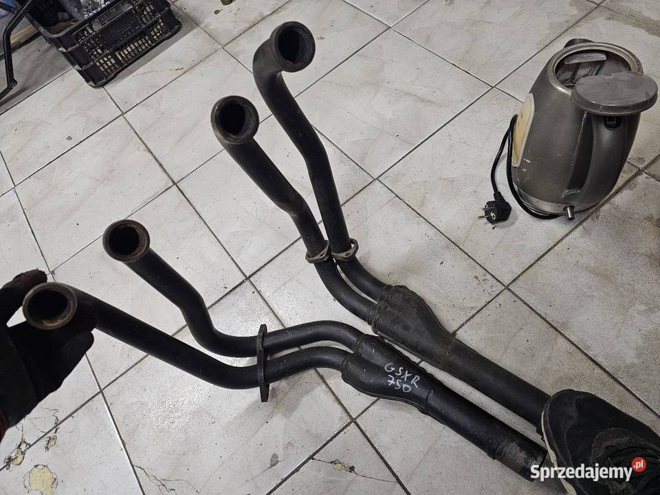 Suzuki GSXR 750 kolektory rury wydechowe wydech