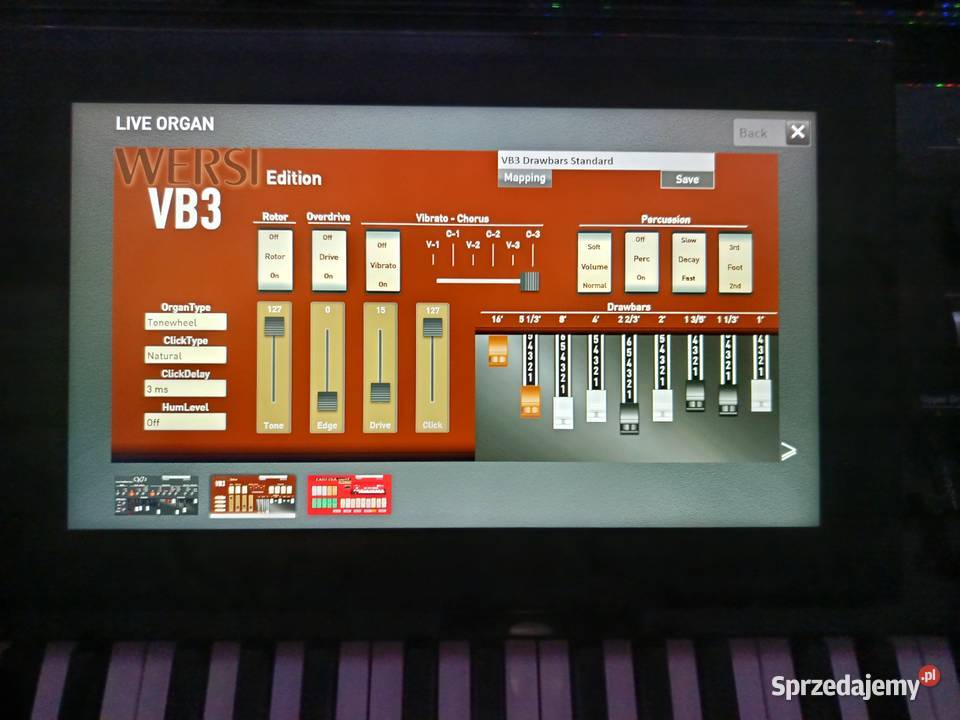 wersi Sonic OAX1 organy keyboard Wersi Sonic Starachowice
