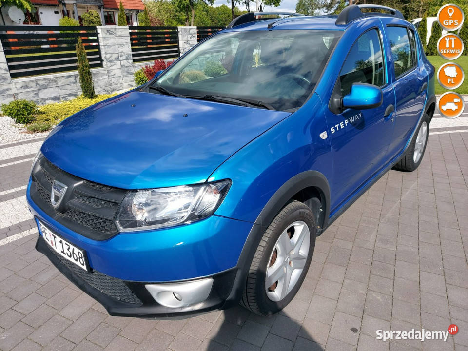 Dacia Sandero Stepway kamera navi led pdc światła do jazdy dziennej Drelów