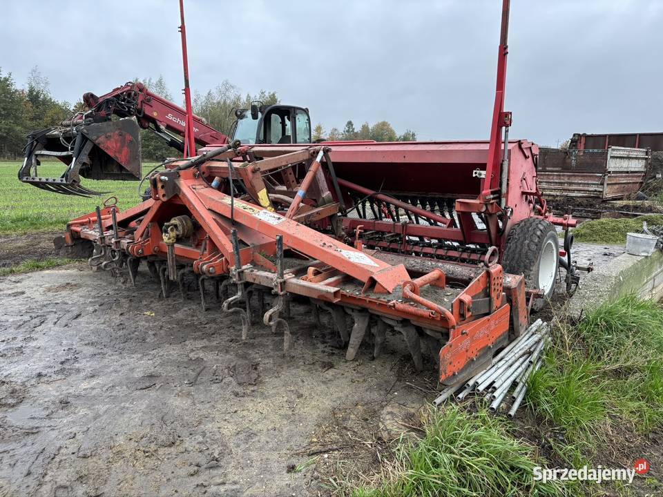 Siewnik 4 45 metra Kongskilde Demeter 4500 brona Będków-Kolonia