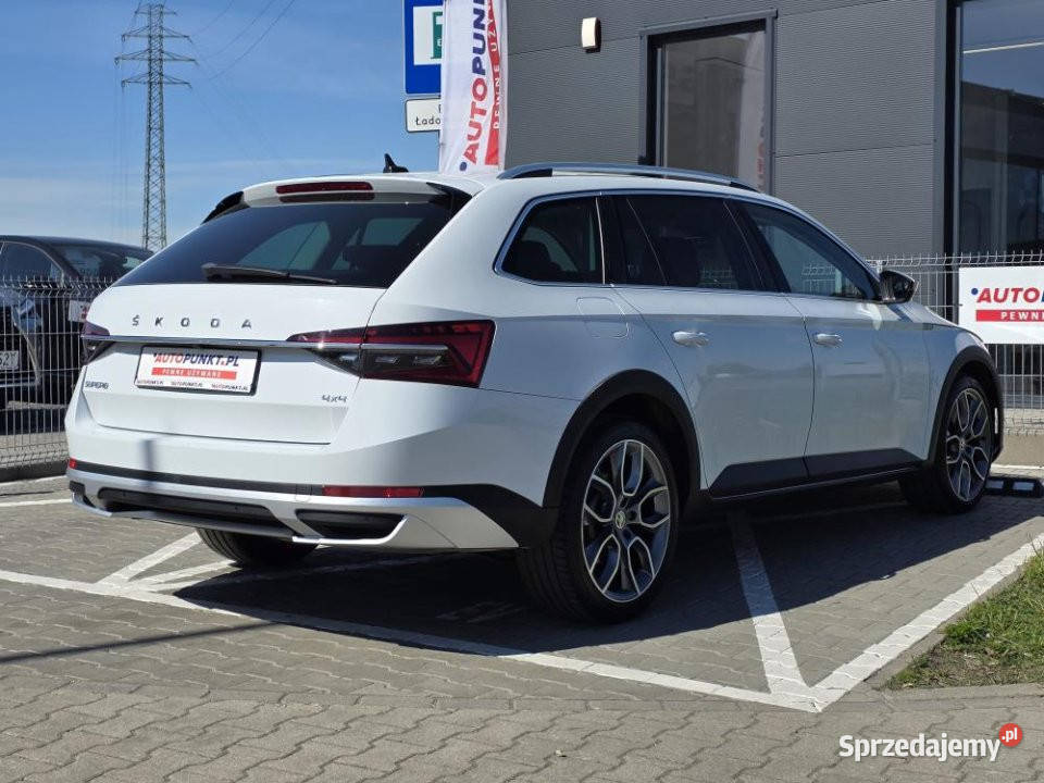 Skoda Superb 2022r FV23 bezwypadkowy 4x4 niski wielkopolskie Poznań sprzedam