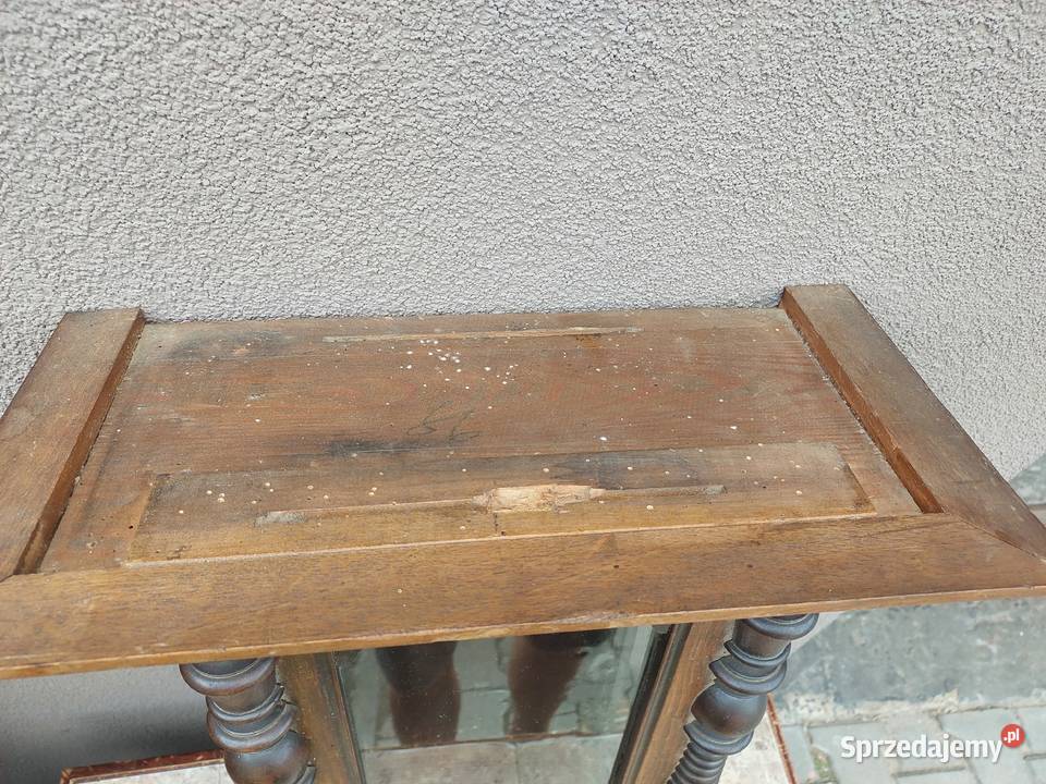S150 Skrzynia obudowa starego zegara eklektyka