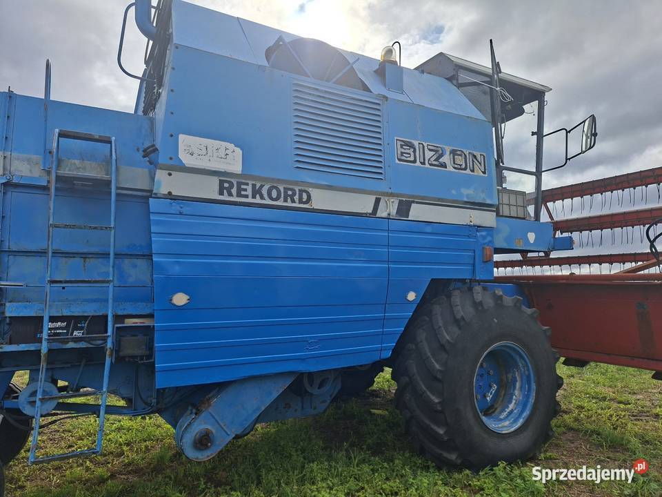 Kombajn bizon Rekord wielkopolskie Wieleń