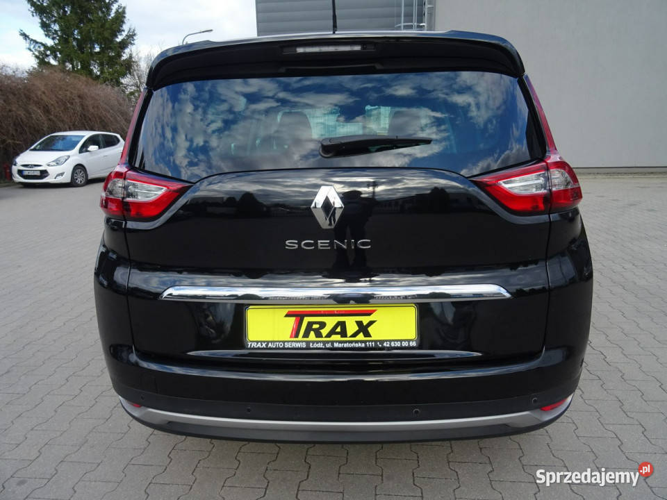 Renault Grand Scenic 13 Tce 140 INTENS 7 osobowy aluminiowe felgi Łódź