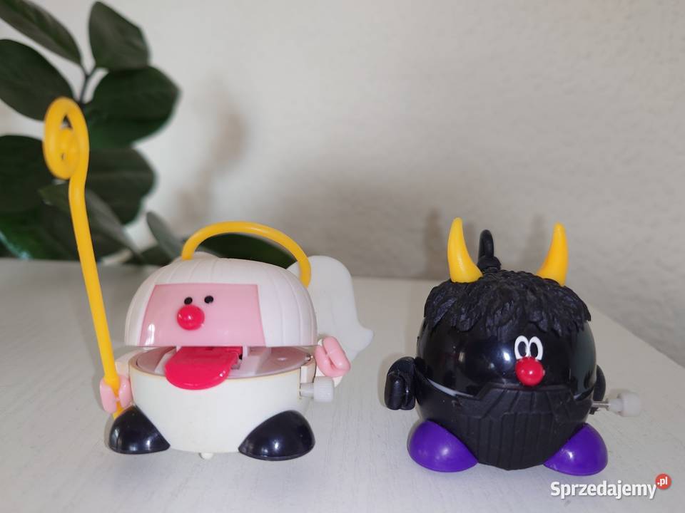 Anioł i diabeł nakręcane zabawki kpl 2 PRL Warszawa sprzedam