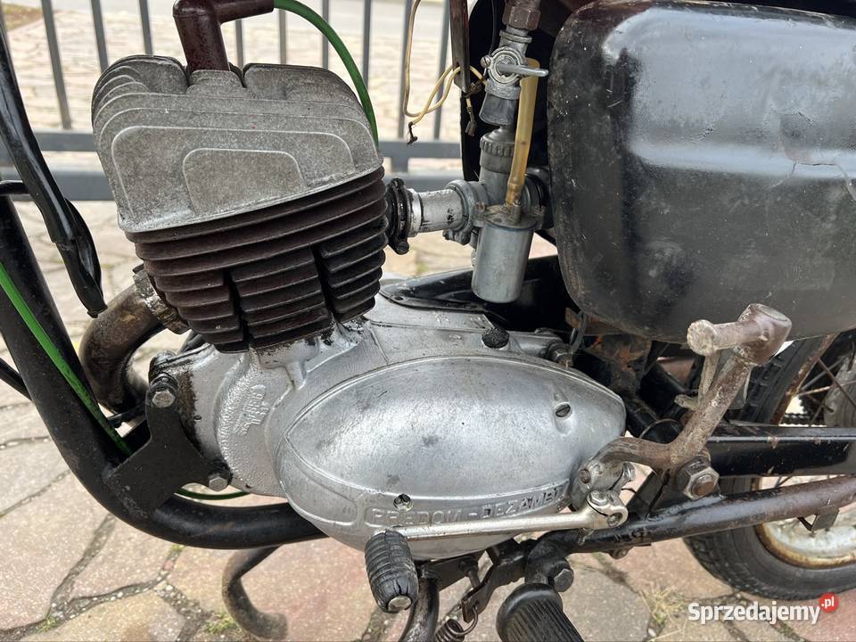 WSK 125 z dokumentami lubelskie Chełm