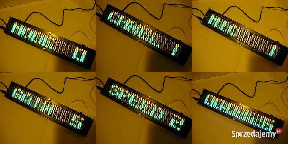 Analizator sygnału audio LED wskaźnik spectrum Krotoszyn