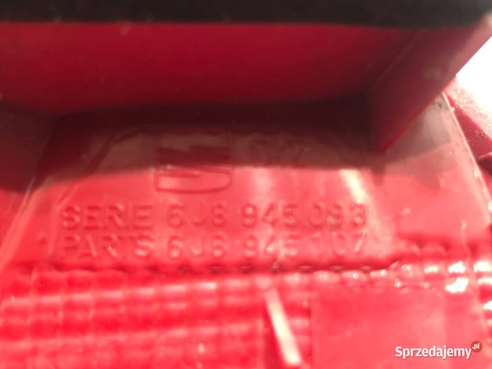 LAMPA TYŁ LEWA WEWNĘTRZNA SEAT IBIZA IV