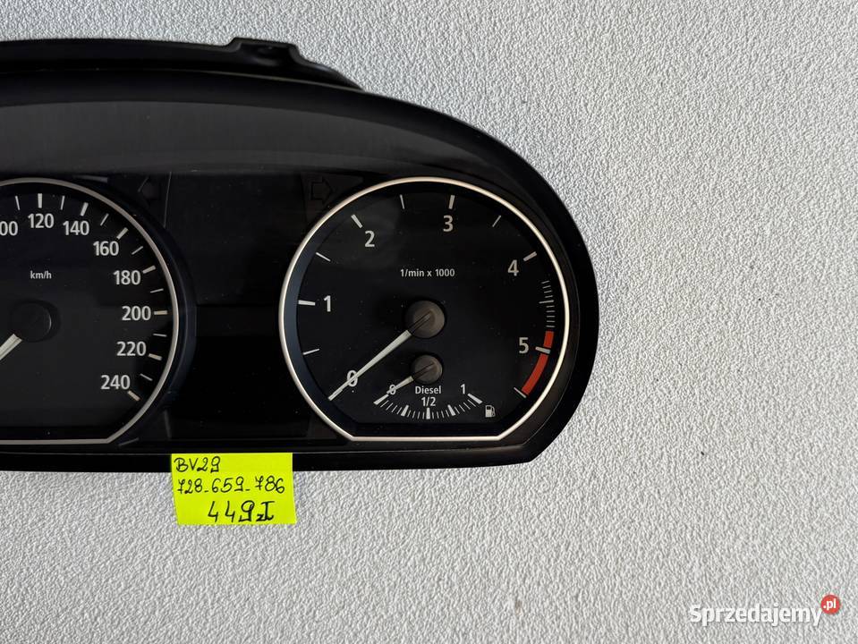 LICZNIK ZEGARY PRĘDKOŚCIOMIERZ BMW 1 E87 sprzedam
