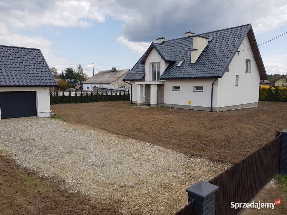 PLANER Wyrównanie działki Dębica niwelacja