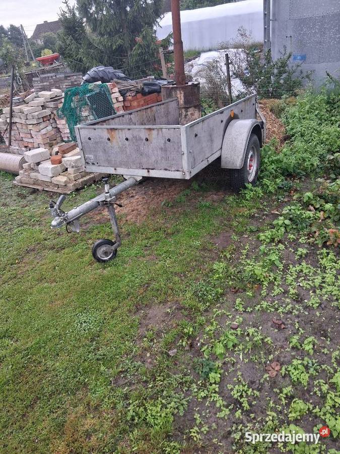 Przyczepka samochodowa burtowe Jastrowie sprzedam