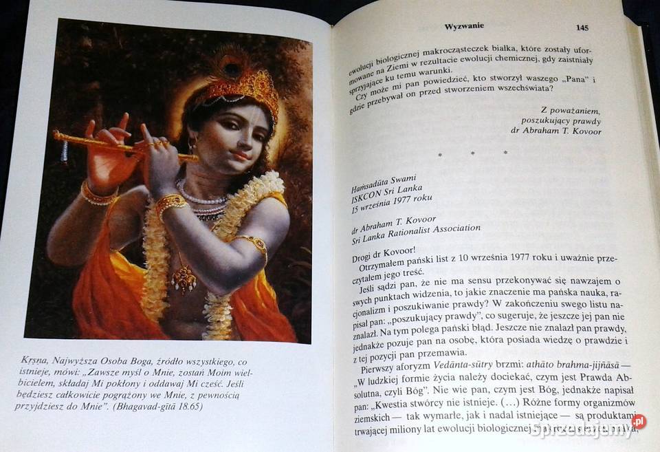 Źródłem życia jest życie Sri Srimad AC Pozostałe Chełm