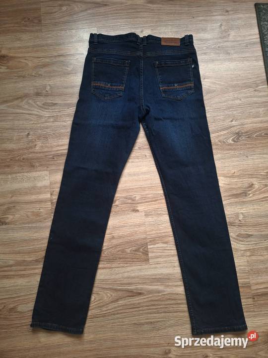 Świetne męskie jeansy Stanley Jeans ciemne Kraków