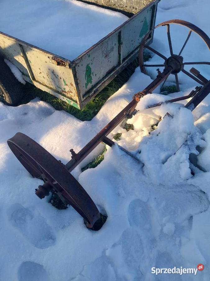 Oś z kołami na wózek itp Nowy Sącz