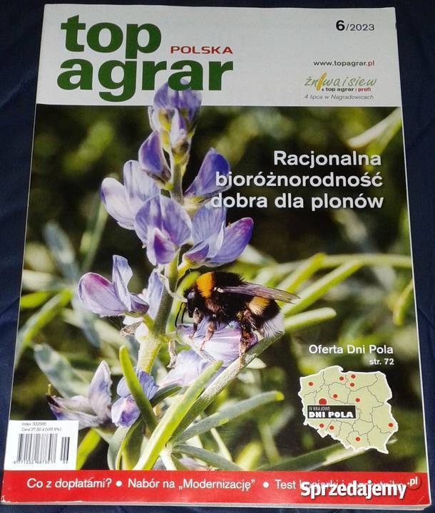 Top Agrar Polska wyd 2023 7 egzemplarzy Chełm sprzedam