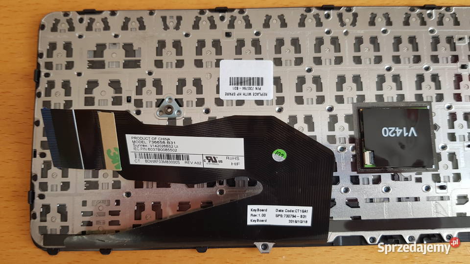 HP EliteBook 840 G1G2 850 G1G2 Klawiatura Warszawa