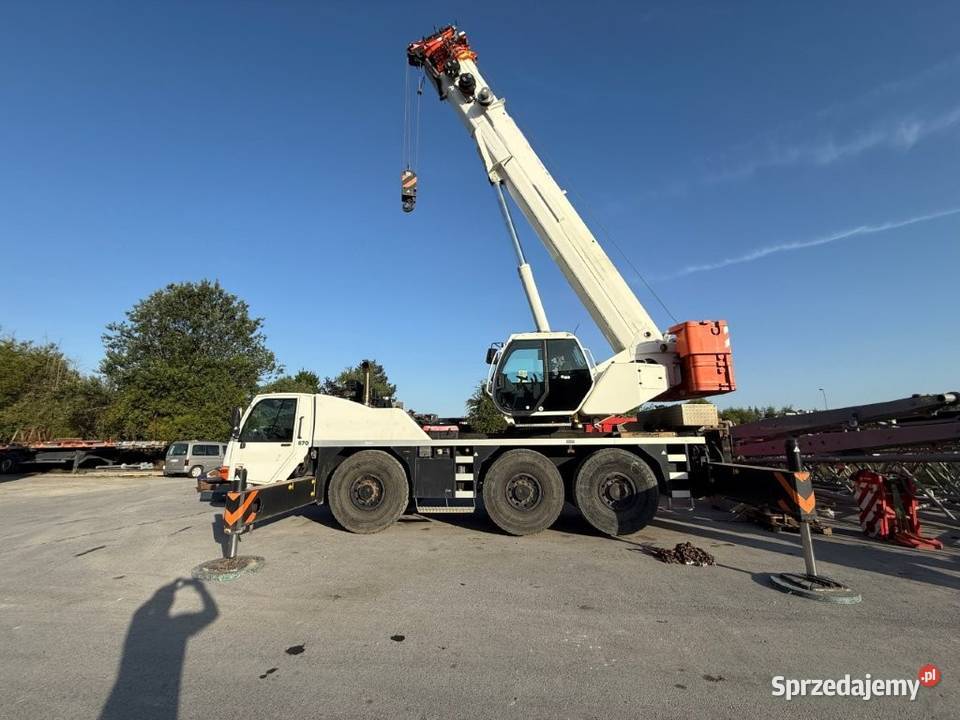 ŻURAW SAMOJEZDNY Terex AC 603L DźWIG BUDOWLANY Poznań
