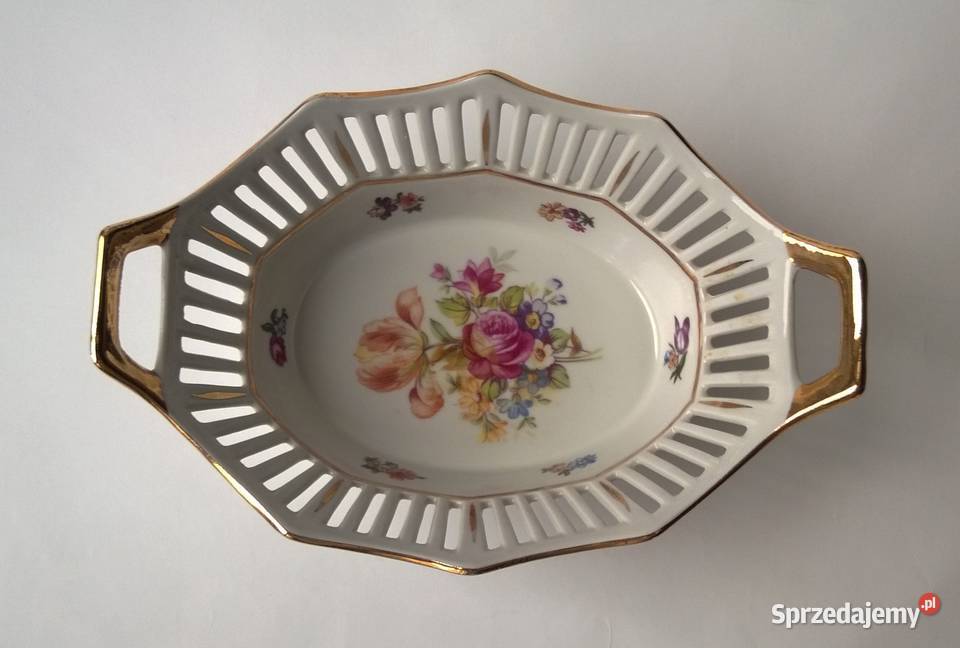 Porcelanowy Koszyk Niemcy GDR Porcelana Porcelana i szkło mazowieckie Radom