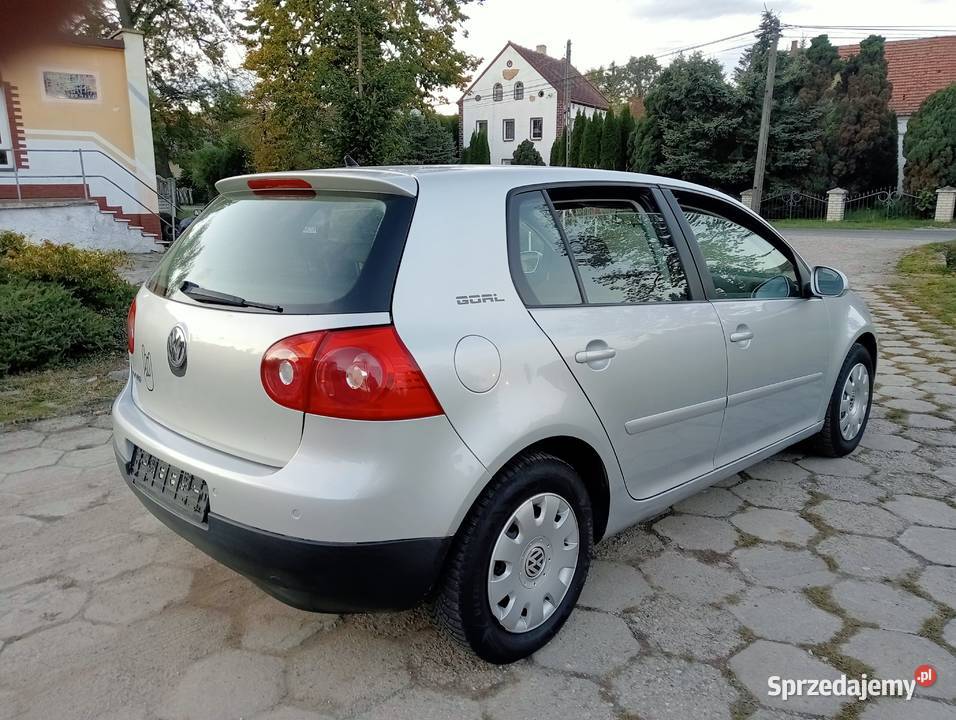 volkswagen golf 5 wersja GOAL 1400 80 2007 r lakier metallic Golf Nysa