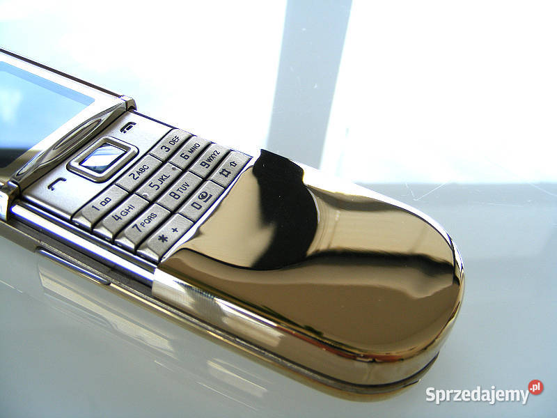 Telefon Nokia 8800 Sirocco Gold 18k ochrona Aleksandrów Łódzki sprzedam