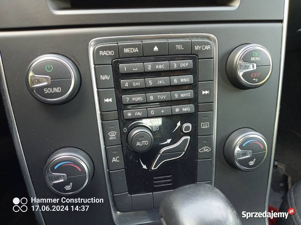 VOLVO S60 20 BENZYNA 203 SKRZYNIA AUTOMAT 119 203KM Głogów Małopolski