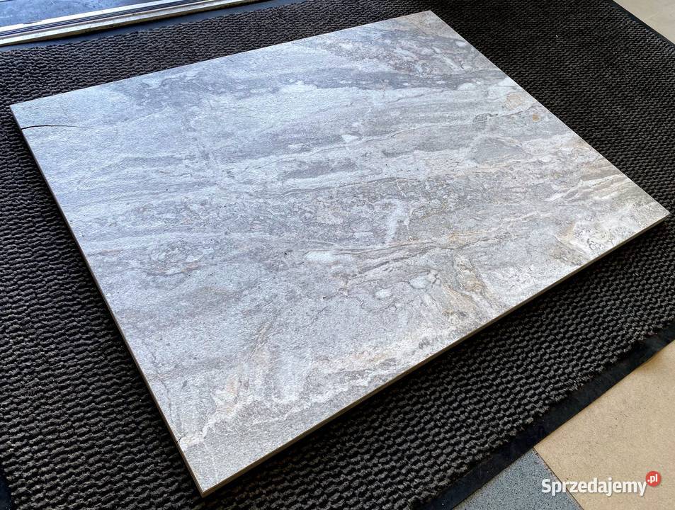 GRUBE 2 PŁYTY TARASOWE szare 80X60 KAMIEŃ