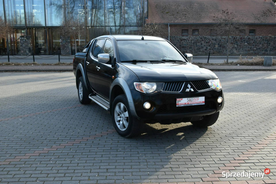 Mitsubishi L200 25d 136 AUTOMAT 2008r SALON 4x4 136KM Kampinos