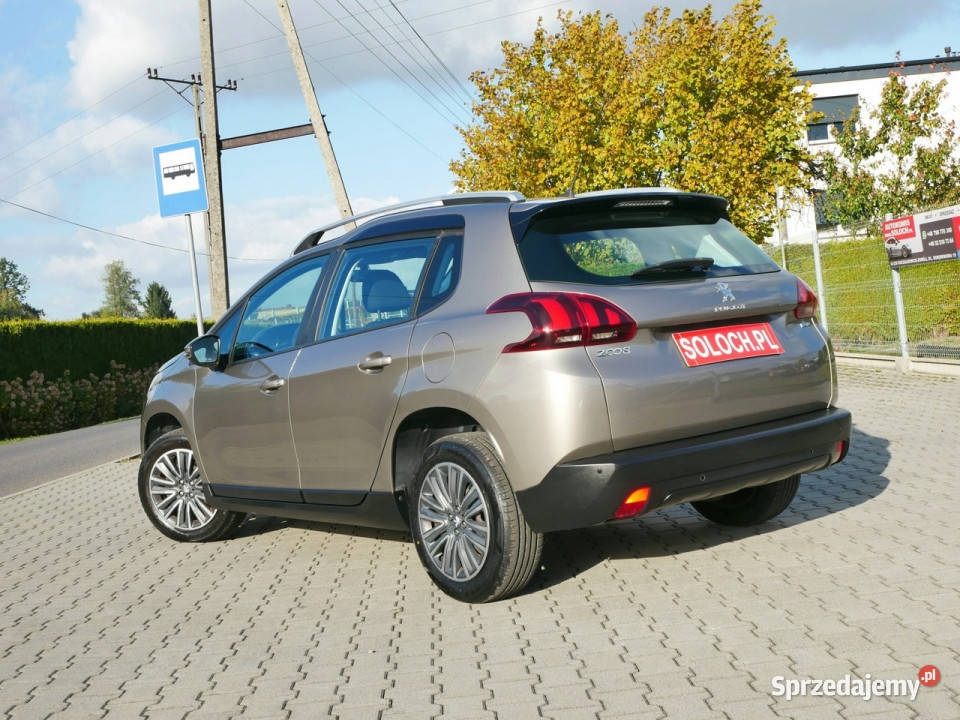 Peugeot 2008 FL 12 PT 82 Eu6 Navi Klima Zadbany czujnik parkowania śląskie Goczałkowice-Zdrój sprzedam