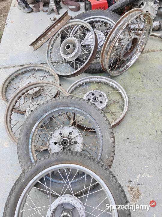 Koła wsk 125 175 bębny hamulcowe obręcze sprzedam