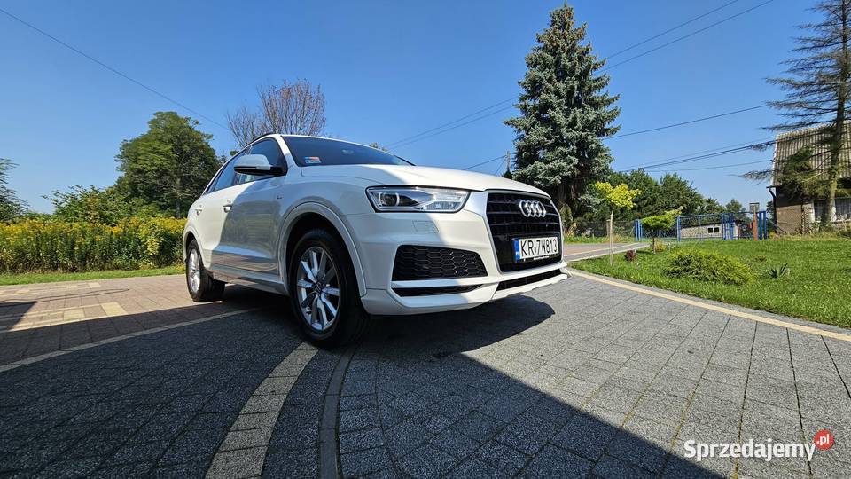 Audi Q3 Sline 2017 Automat Stronic Salon Polska Q3 małopolskie Kraków