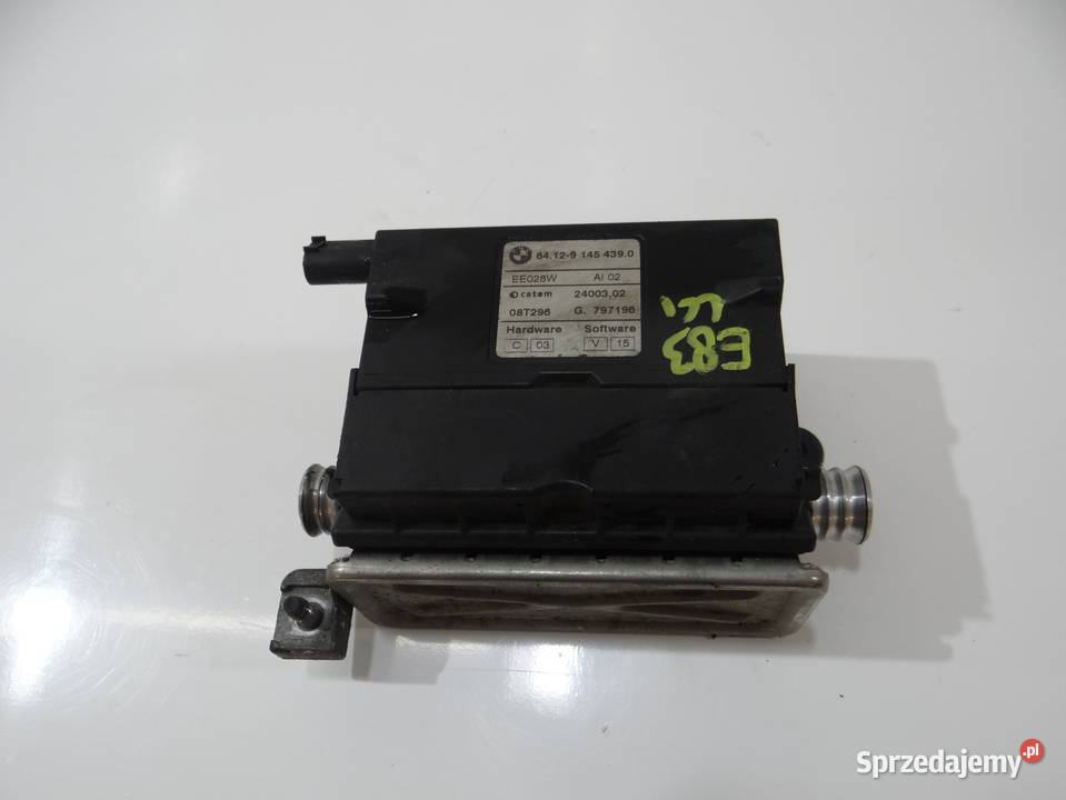 PODGRZEWACZ WODY BMW X3 E83 LCI N47D20C 9145439 Strzyżewice