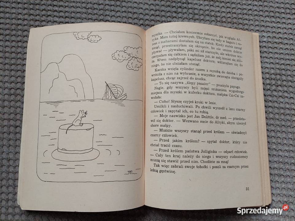 Doktor Dolittle i jego zwierzęta Hugh Lofting Rok wydania 1987 Kraków