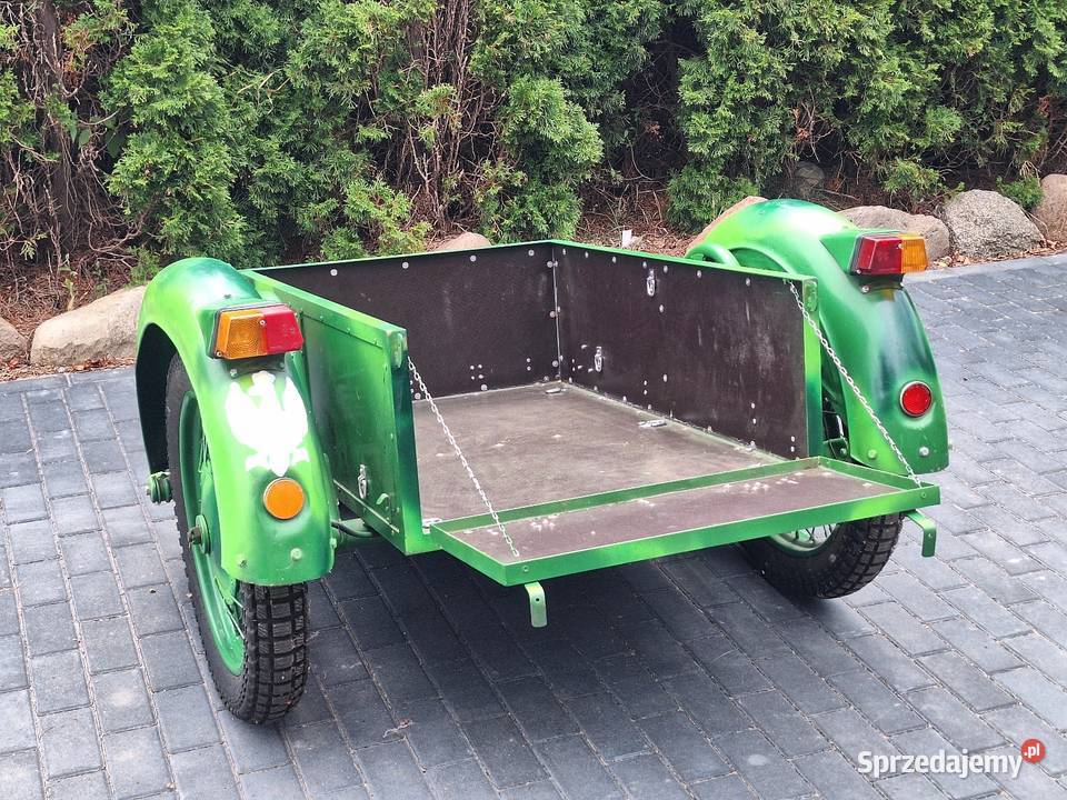 Przyczepka motocyklowa K750 Dniepr Ural BMW Małujowice