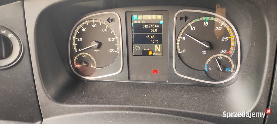 Mercedes Atego 12 DMC winda kontener