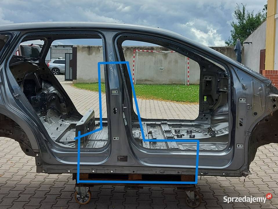Skoda Enyaq 5LA iV60 SŁUPEK ŚRODKOWY PRAWY SZARY osobowe