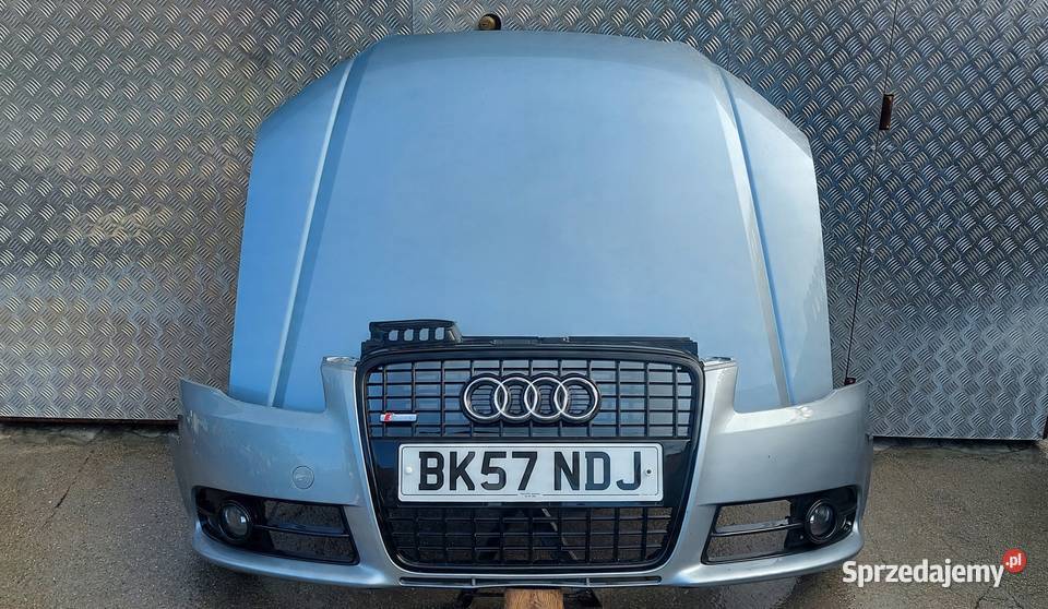 ZDERZAK PRZÓD AUDI A4 B7 SLINE LAK LY7J wielkopolskie Międzychód sprzedam