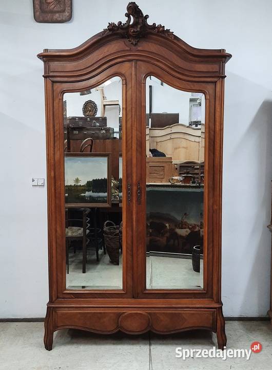 Piękna Stara Szafa Francuska Rocaille Marki