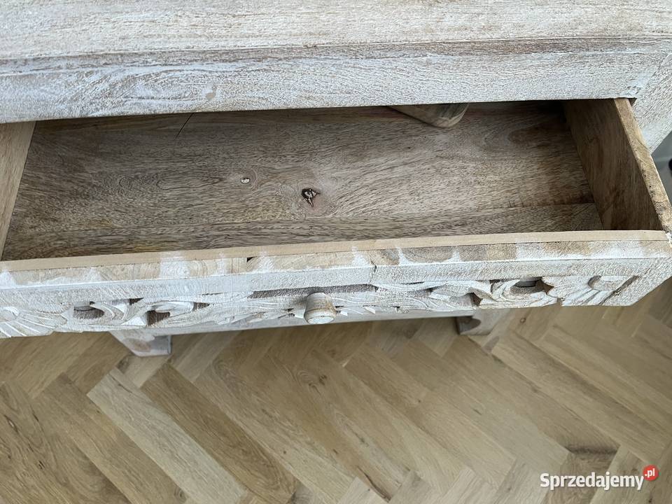 Szafka z drewna mango odbiór osobisty Warszawa