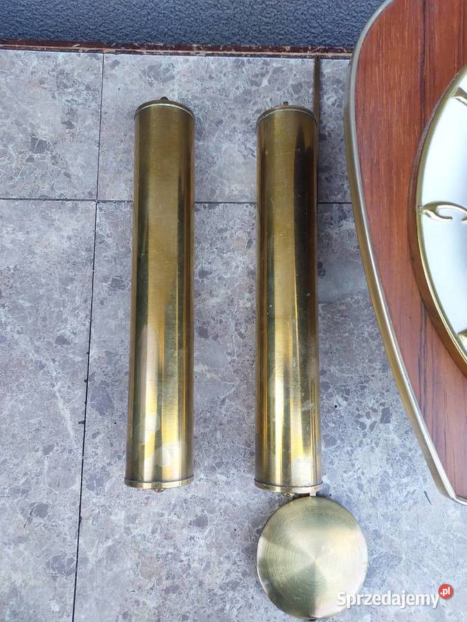 175 Stary zegar ścienny wagowy łańcuchowy lata Tczew