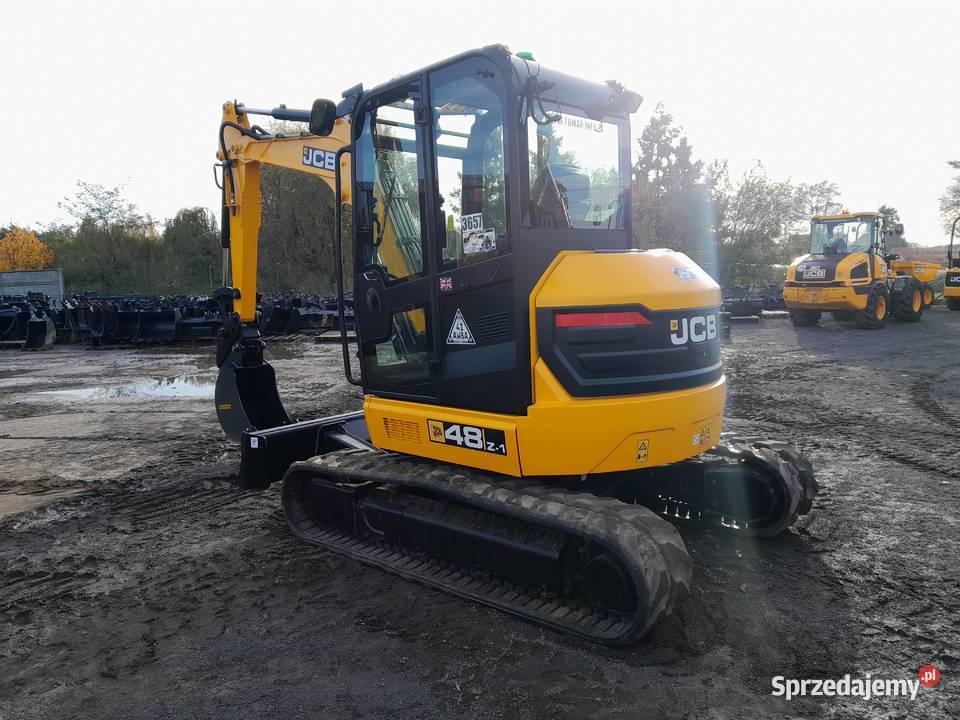 JCB 48Z1 2020R KOPARKA GĄSIENICOWA 5TON CAT Koparki Krotoszyn